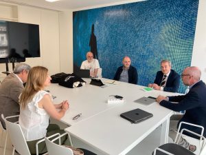 Una representación del Observatorio Atalaya de la Universidad de Cádiz se reúne con cargos políticos y técnicos del Observatorio Vasco de la Cultura