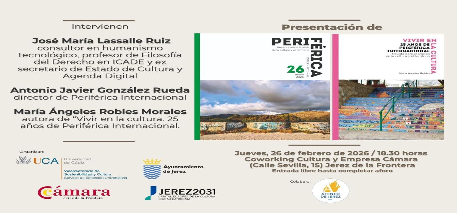 Presentación del número 26 de ‘Periférica Internacional’ y el libro por el 25º aniversario de la revista